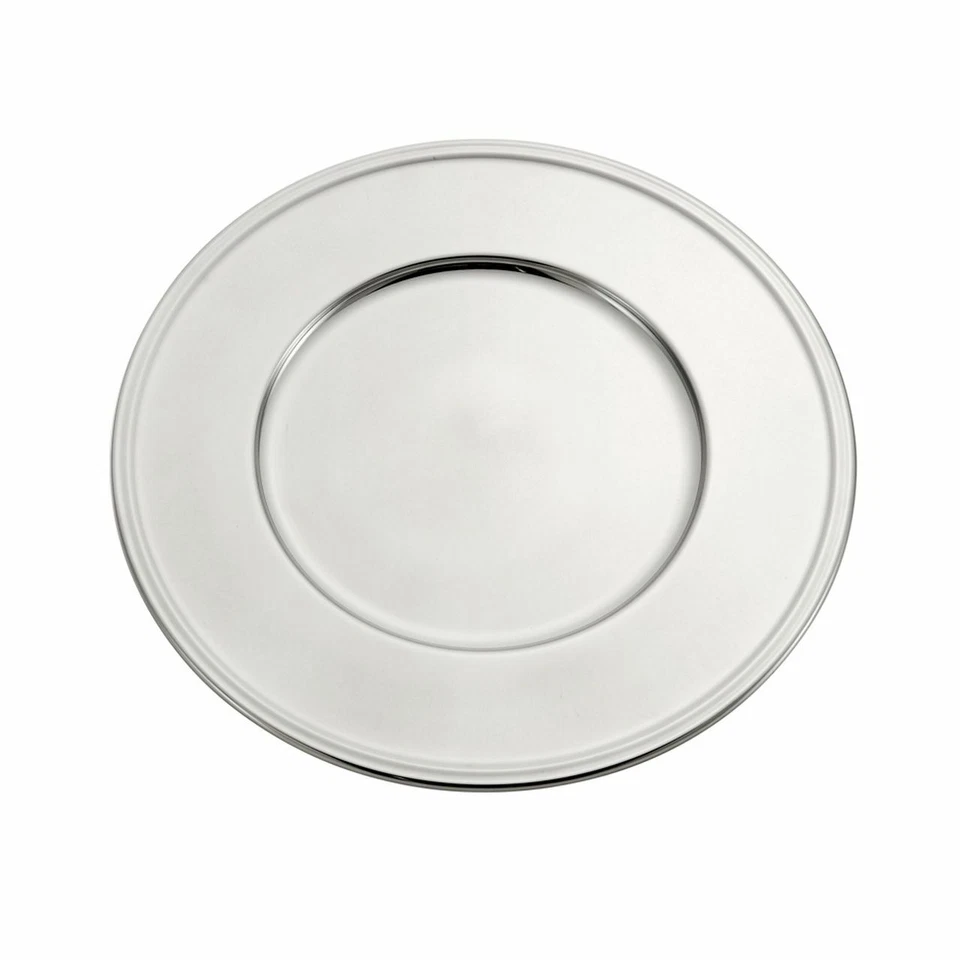 Sottopiatto argentato argento stile Inglese - Immagine 1 di 1
