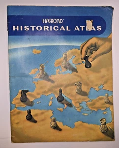Vintage 1960s Hammond's Historical Atlas Of The World 9.5 X 12" Map Book - Picture 1 of 5