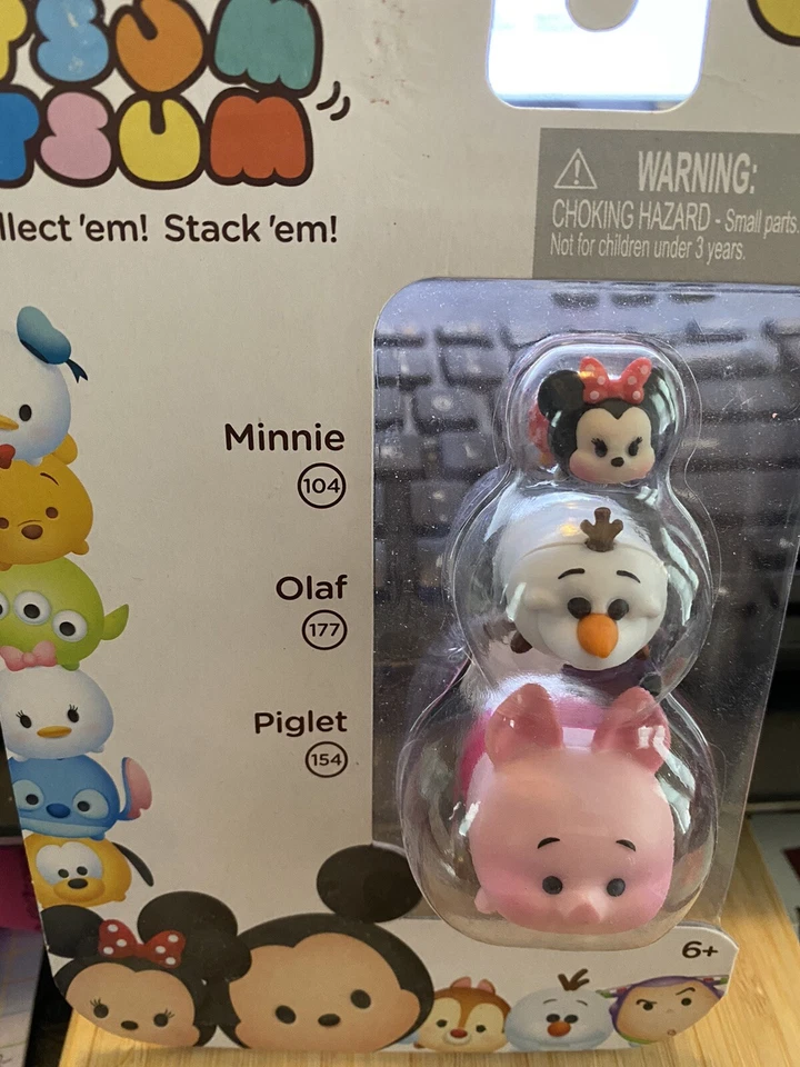 Disney Tsum Tsum Serie 1 Minnie Olaf & Piglet  Foto 1 de 1