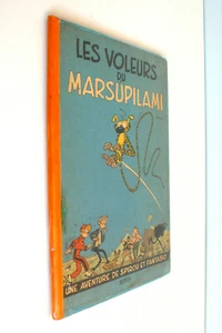 SPIROU FANTASIO LES VOLEURS DU MARSUPILAMI FRANQUIN DUPUIS EO 1955 MAUVAIS ÉTAT - Imagen 1 de 12