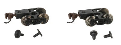 Bachmann 42536 N Scale Friction-Bearing Freight Trucks With Wheels (6 PK) - Image 1 of 2