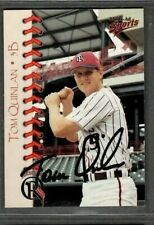 1998 Multi-Ad #12 Tom Quinlan Oklahoma RedHawks card signed autograph (A44)