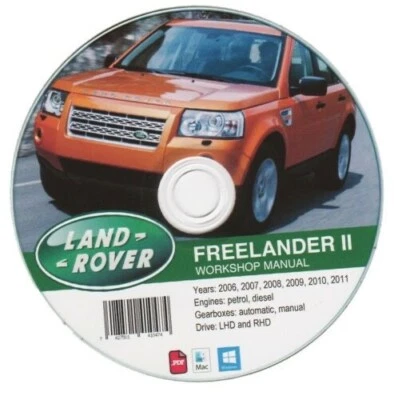 Land Rover Freelander II (2006-2011) manuale officinasu Cd - Immagine 1 di 4