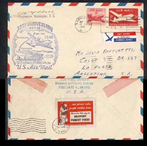 United States LOT  7 Event Covers AM WASHINGTON PHIL MY and OTHERS SEE SCAN FVF - Image 1 of 4