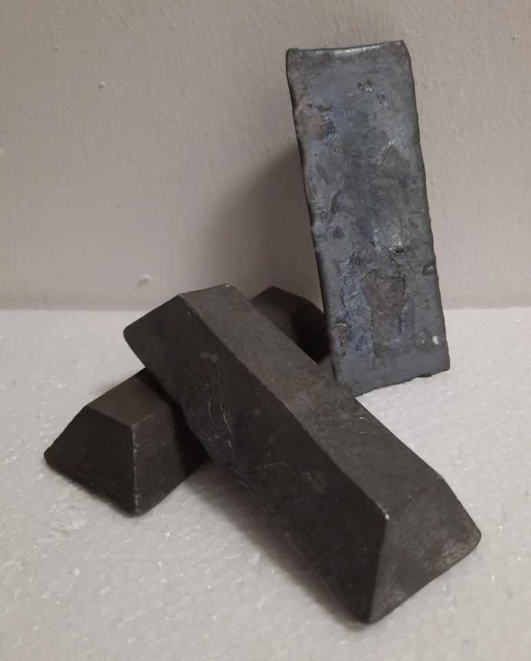 Taucherblei Bleibarren  für Bleigurt oder Taschengürtel Blei 3 Stück je ca. 1 kg - Bild 1 von 1