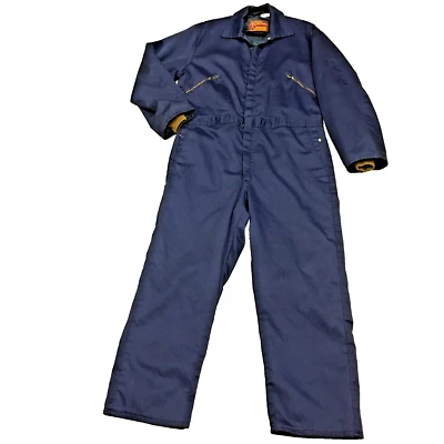 Walls Blizzard Pruf Insulated Outerwear Mechanic Coveralls Large 42-44 Vintage - Image 1 of 4