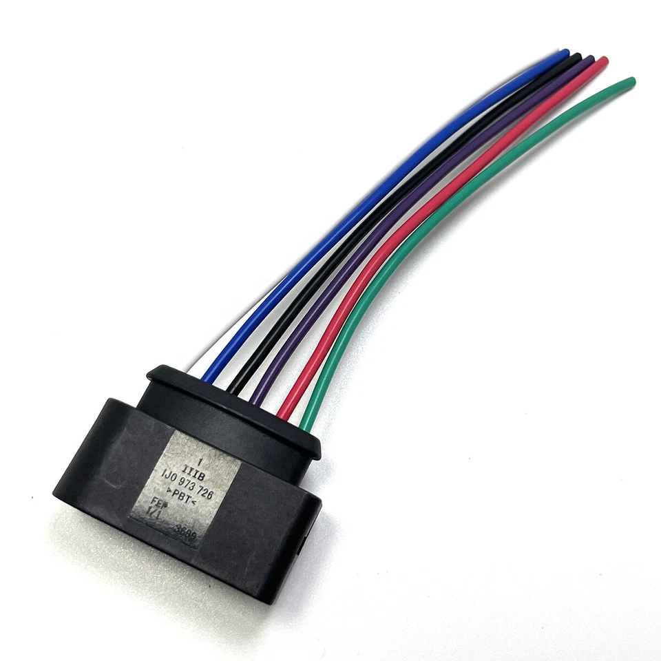 0EM 6 pines conector enchufe carcasa para VW AUDI SKODA SEAT 1J0973726 1J0 973 726 Foto 1 de 4