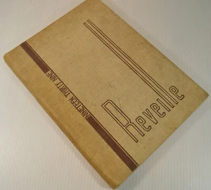Vintage 1936 Reveille Yearbook Commerce High School Detroit Michigan  - Picture 1 of 10