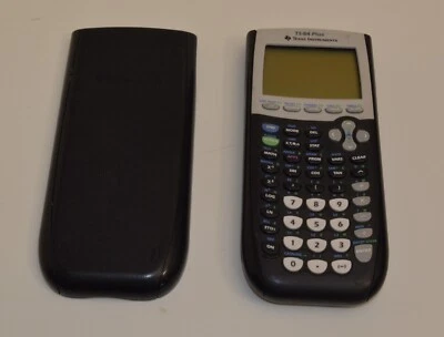 Texas Instruments TI-84 Más Gráfica Calculadora Obras Gran Muy Limpio W Cubierta - Imagen 1 de 3