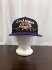 Vintage Los Angeles Lakers Hat Twins Cap Snapback Black Purple Bar LA Twill