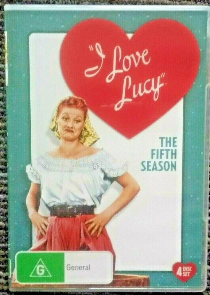 I Love Lucy Temporada 5 (DVD, 2016, Juego de 4 discos) - Región 4 Foto 1 de 1