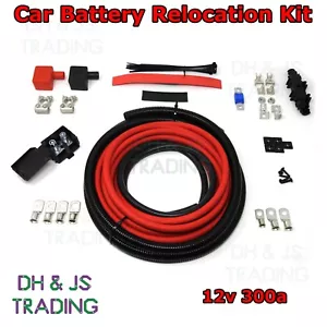 4M Car Battery Relocation Kit - Track Race Conversion Boot Racing 300a 12v - Picture 1 of 1