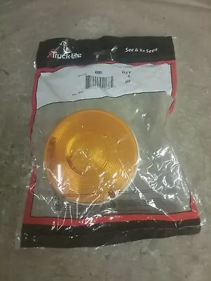 Nuevo Truck-lite 4" amarillo/ámbar redondo luz de respaldo 40898Y Foto 1 de 3