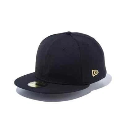 New Era 59FIFTY Basic Simple Plain Logo Embroidery Standard Select 5 Colors - Image 1 of 4