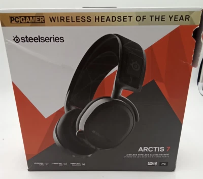 Steelseries Arctis 7 Wireless Brand New Sealed Damaged Box - Image 1 of 4