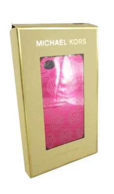 Funda para teléfono MICHAEL KORS rosa MK firma iPhone 4/4s Foto 1 de 4