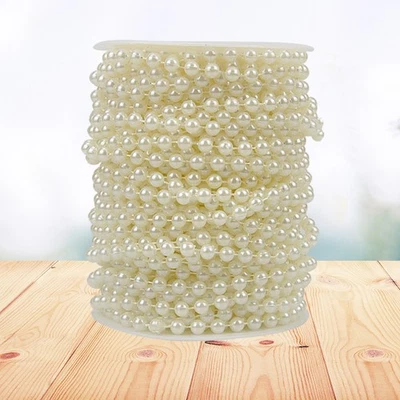  缝纫首饰制作替换链接珠人造珍珠链装饰 — 第 1/4 张图片
