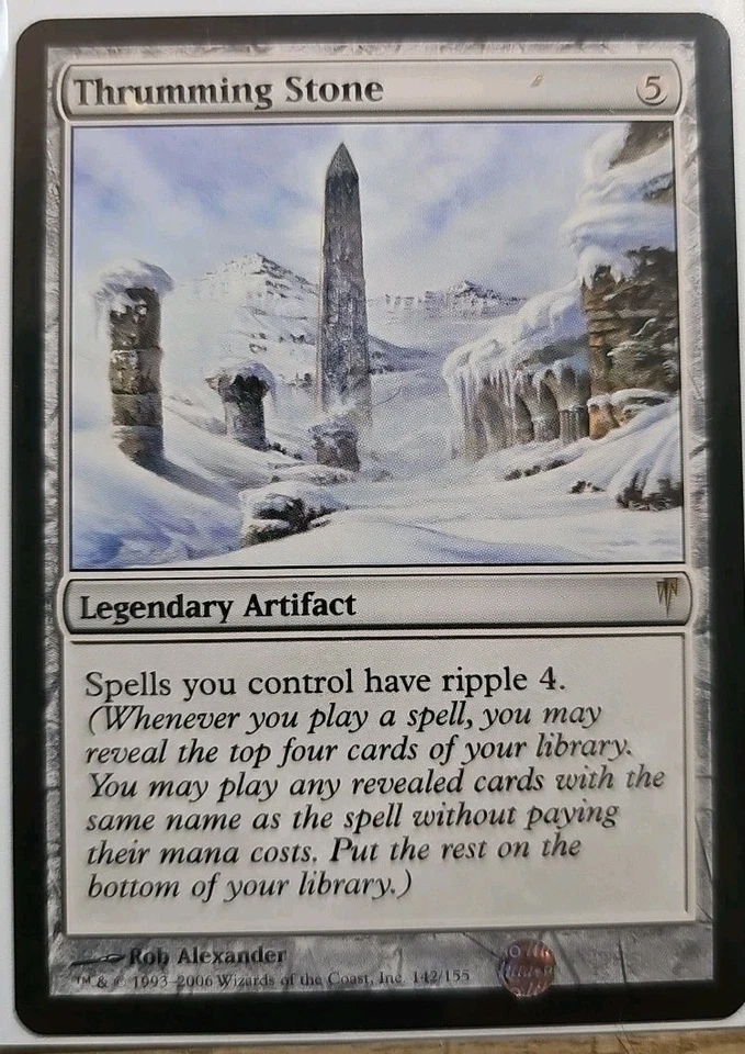 Thrumming Stone - Coldsnap Regular - NM - Image 1 of 1