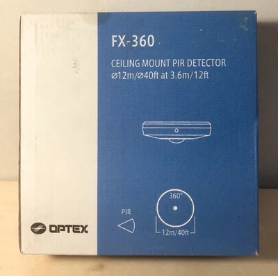 Optex FX-360 Infrared Ceiling Mount Detector, White - Image 1 of 2