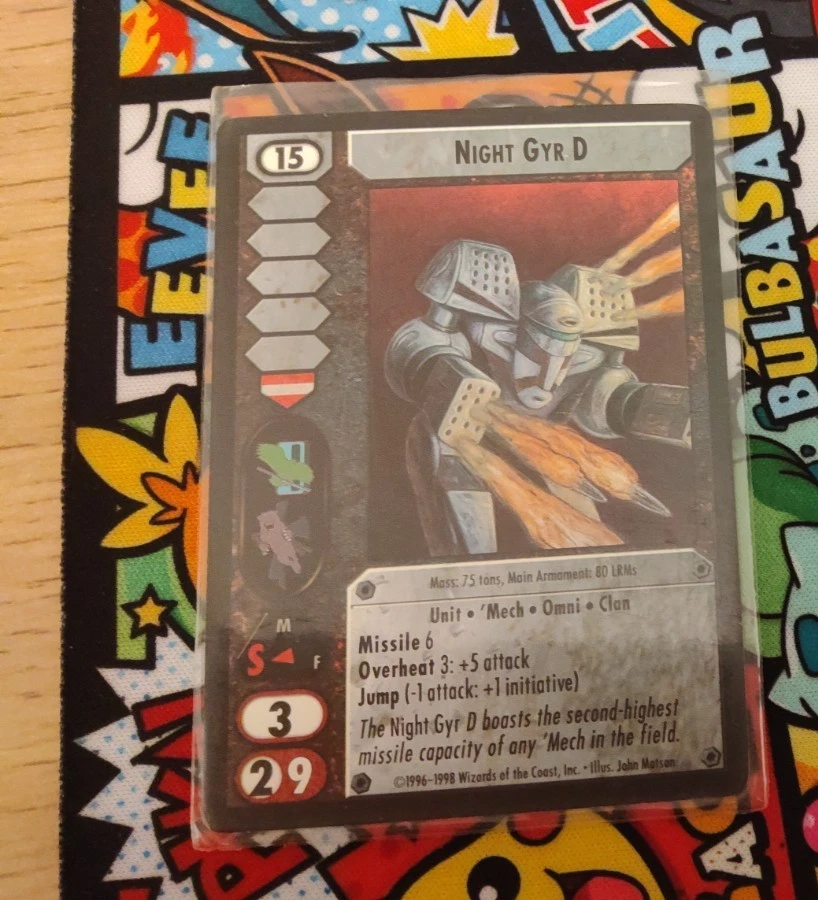 Battletech CCG TCG: Night Gyr D - Image 1 of 1