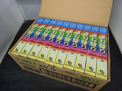 Juego de 10 piezas Fujifilm VHS T-120 usado Foto 1 de 4