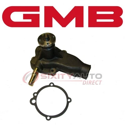GMB Water Pump for 1975-1976 Ford P-400 4.9L L6 - Coolant Antifreeze Engine im Foto 1 de 4