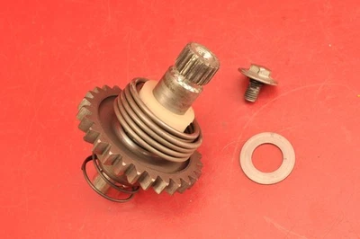 87-06 Suzuki RM250 RMX250 1996 eje de arranque de marcha engranaje mecanismo de resorte de carril de ralentí Foto 1 de 4