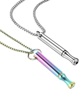 LIAMGUS 2 Pcs Breathing Necklace with Resistance for Stress Relief, Anxiety Supp - Picture 1 of 2