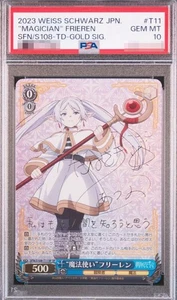 PSA10 Signed Weiss Schwarz Magician Frieren Beyond Journey's End SFN/S108-T11SP - Bild 1 von 2
