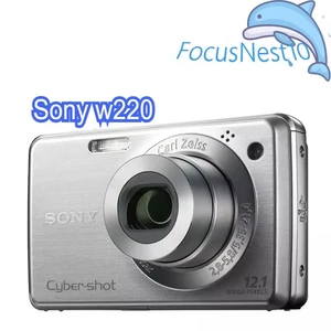Sony Cyber-Shot DSC-W220 Digital Camera 12.1MP 4x Optical Zoom Built-in Flash - Picture 1 of 9