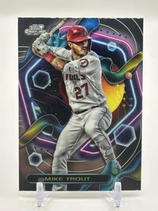 2023 Topps Cosmic Chrome #129 Mike Trout - Picture 1 of 2