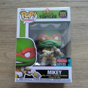 Funko Pop  Comics TMNT x Power Rangers Mikey Michelangelo 111 NYCC Conv. 2022 - Bild 1 von 6