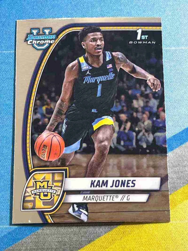 2024-25 Bowman Chrome University U Basketball Pick Base #1-100 - Buy More & Save - Image 1 of 1