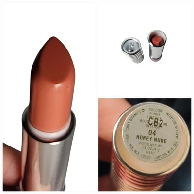 Clinique Color Colour Surge Lipstick Honey Nude 04 NOS .14 Oz Belgium  - Image 1 of 4