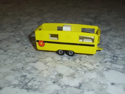 Remolque Matchbox Superfast 1970 caravana limpio menos falta cubierta Foto 1 de 4