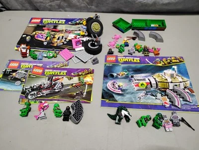 LEGO TMNT Teenage Mutant Ninja Turtles Minifigure Lot: 79101, 79121, 79104,79102 - Image 1 of 4