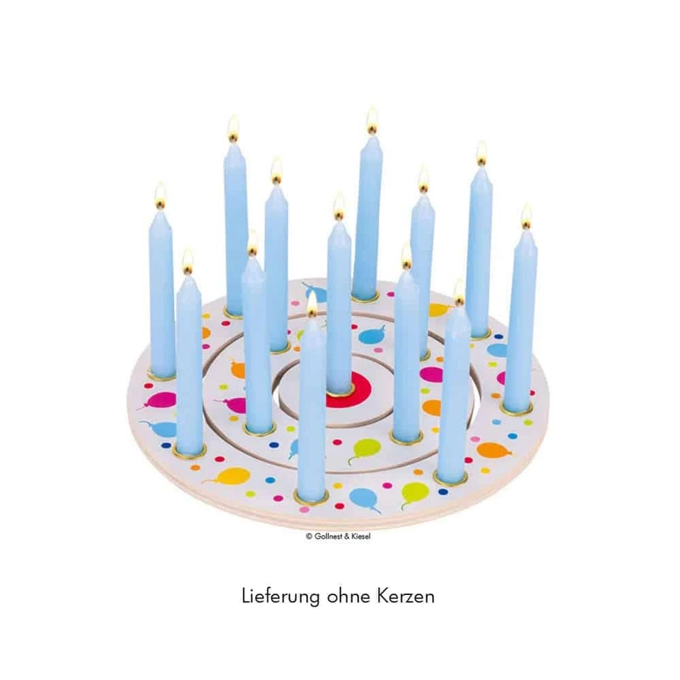 Goki Geburtstagskranz Luftballons 3-teilig Dekoration Kindergeburtstag - Bild 1 von 1