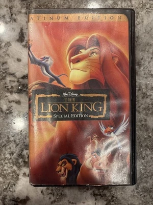 The Lion King (VHS, 2003, Platinum Edition Features an All-New Song) - Image 1 of 4