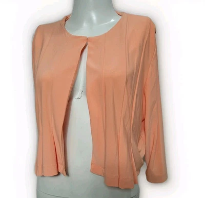 Danny And Nicole Mujer Nuevo Talla XL Bolero Manga Corta Gancho para Ojos  Foto 1 de 4