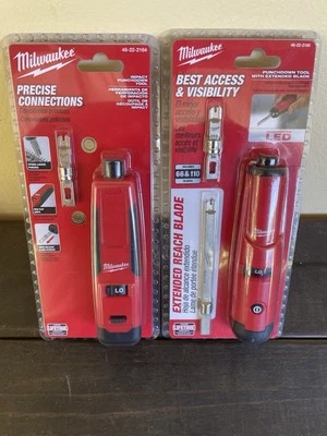 MILWAUKEE PUNCHDOWN TOOLS. LOT OF 2 - Image 1 of 4