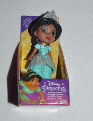 MINI PRINCESA DISNEY 2023 - PRINCESA JAZMÍN PLATA BRILLO DISNEY 100 AÑOS Foto 1 de 3