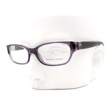 Ralph Lauren RL 6081 5242 Eyeglasses Glasses Crystal Purple & Black 54-16-140