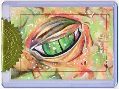 Buffy The Vampire Slayer Collectors Set Beljoxas Eye Sketch Tim Levandovski #NNO - Image 1 of 2