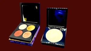 PAT MCGRATH LABS BUNDLE VENUS IN FLEURS LUXE QUAD PALETTE + HIGHLIGHTER ALL NIB - Picture 1 of 9