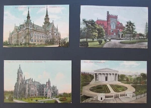 PHILADELPHIA Early 1900s UNIV.of PENNSYLVANIA Library/College Hall/M.Drexel Home - Picture 1 of 2