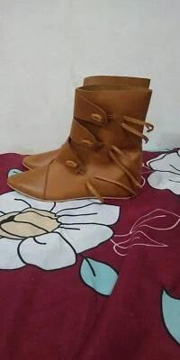 Zapatos vikingos Jorvik, zapatos vikingos, zapatos de reproducción, zapatos de reproducción vikinga Foto 1 de 2