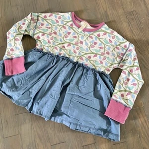 Matilda Jane Moments with you tweet tweet Colorful Kids Long Sleeve Top size 8 - Picture 1 of 5