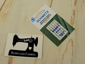 Schmetz branded Microtex Sewing Machine Needles Size 80/12 - Pack of 5 - Bild 1 von 1