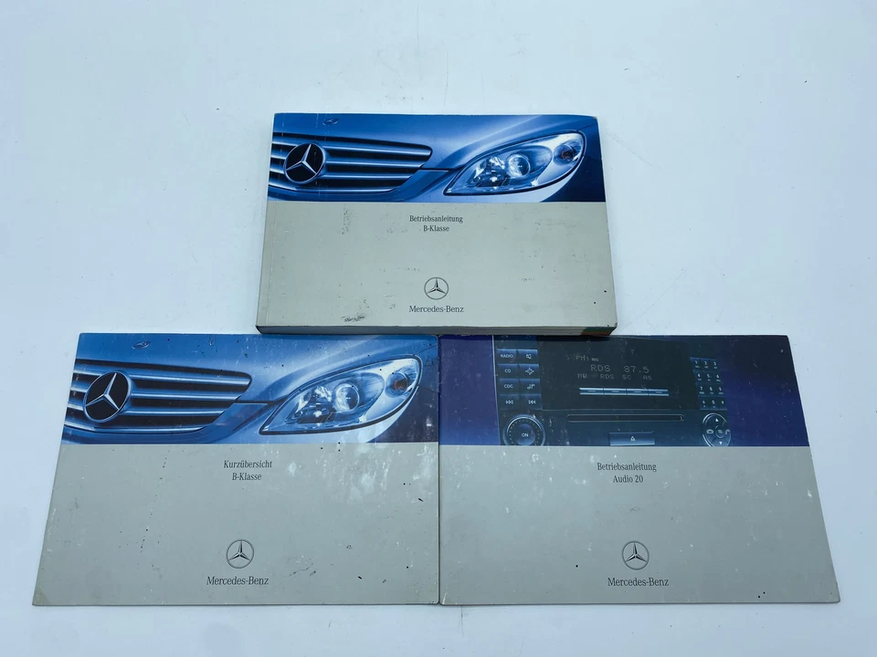 LIBRETTO USO E MANUTENZIONE MERCEDES BENZ CLASSE B TEDESCO ORIGINALE - Immagine 1 di 2