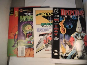 4 comic books Detective 1989 mask 1986 Bart Simpson's 1996, Bugs Bunny #184 1977 - Picture 1 of 9